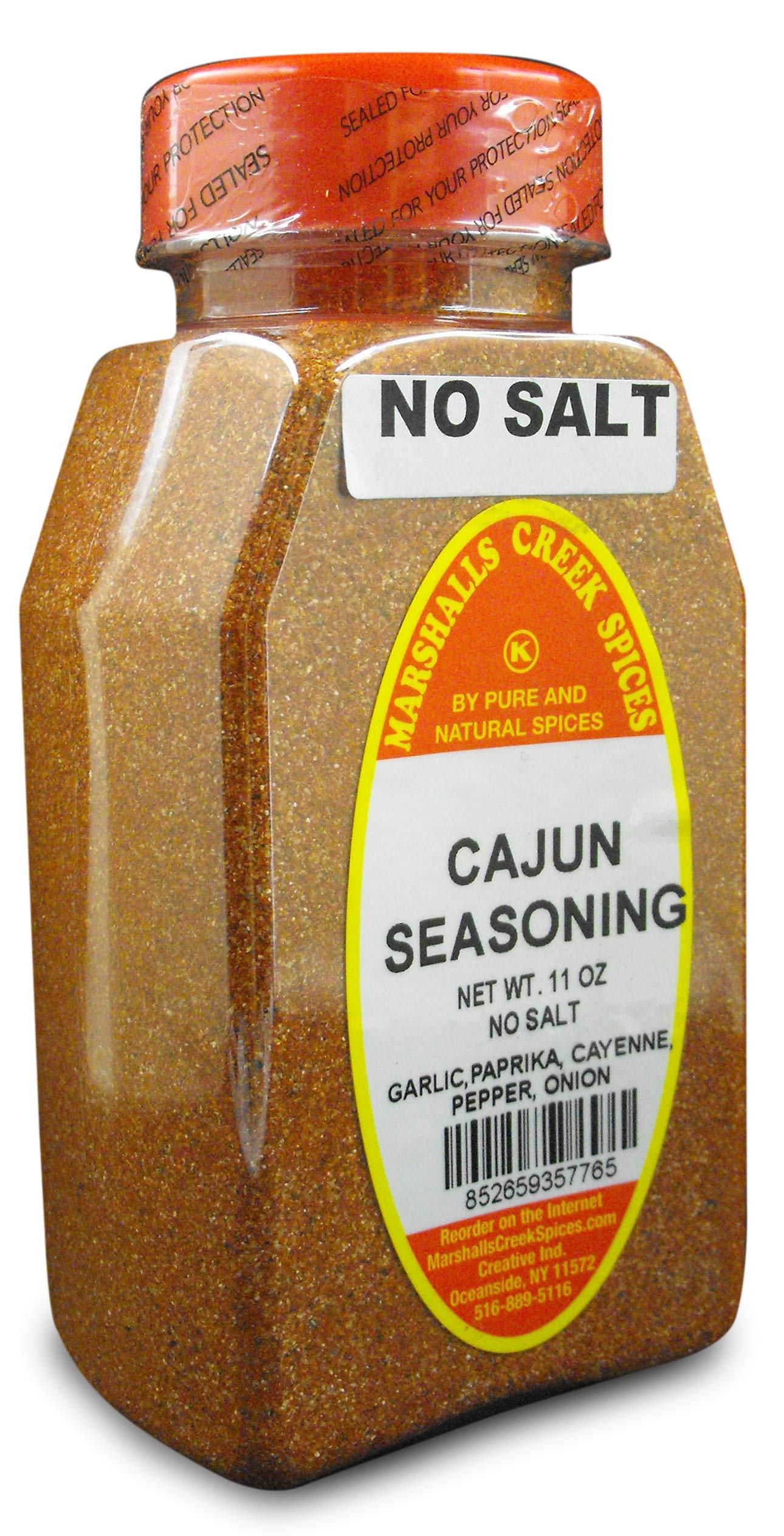 Marshalls Creek Spices Marshalls Creek Kosher Spices, (st07), CAJUN SEASONING NO SALT 11 oz
