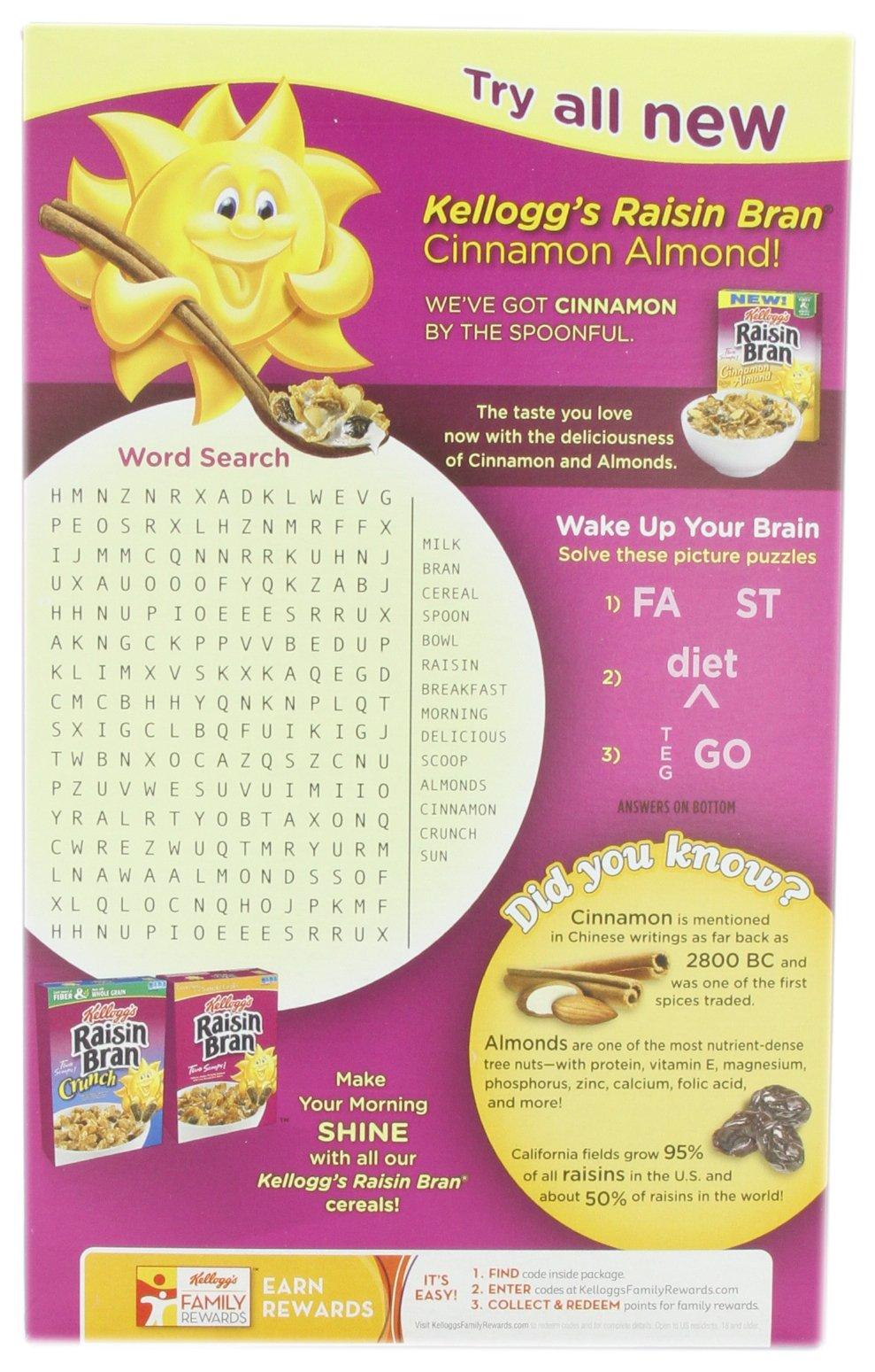 Raisin Bran Kellogg's Raisin Bran Crunch 24.8-ounce (Pack of 2)