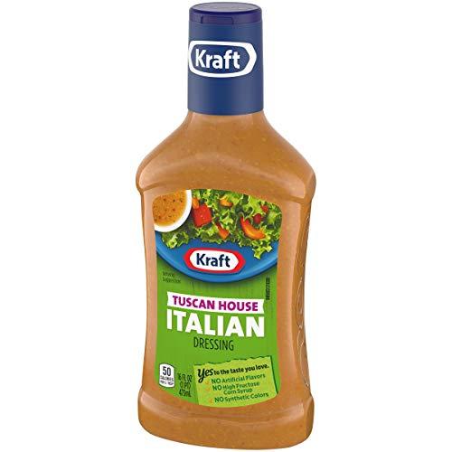 Kraft Kraft Tuscan House Italian Dressing & Marinade, 16-Ounce Plastic Bottles (Pack of 6)
