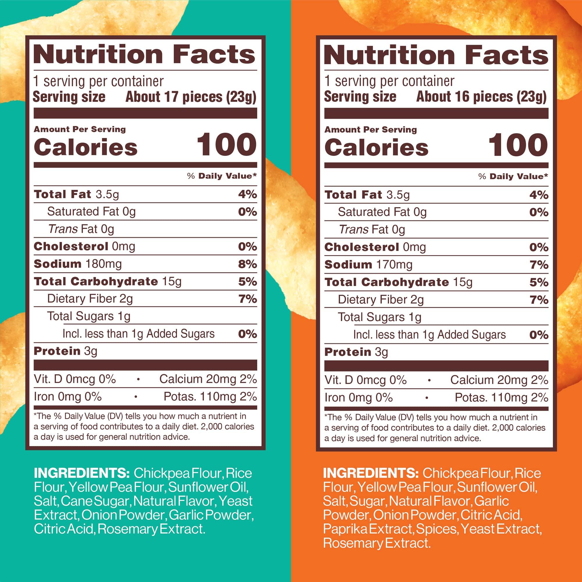 HIPPEAS Hippeas Chickpea Puffs, Cheeze Variety Pack: Vegan White Cheddar, Nacho Vibes, 0.8 Ounce (Pack of 18), 3g Protein, 2g Fiber, Vegan, Gluten-Free, Crunchy, Plant Protein Snacks