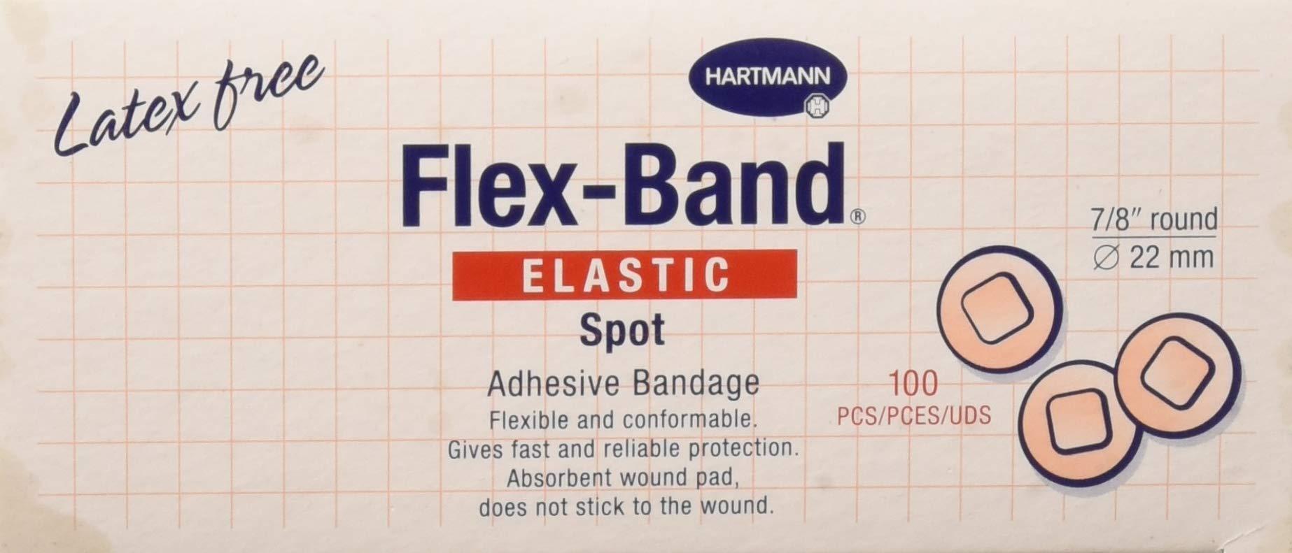 BND- Hartmann USA Flex-Band Fabric Adhesive Bandage, 7/8\" Spots, Box of 100 (Pack of 2)
