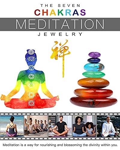 MIDDLUX MIDDLUX Chakra Necklace, Crystals and Healing Stones Chakra Bracelets, Healing Stone Necklace for Women Men, Crystal Necklaces for Women, Chakra Necklaces for Women, Crystal Necklace Set