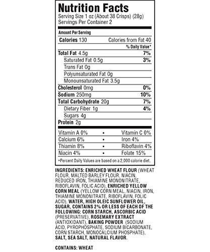 Farmer's Pantry Farmer's Pantry Bulk Pack Original Cornbread Crisps, Original, 2 Ounce (Pack of 24)