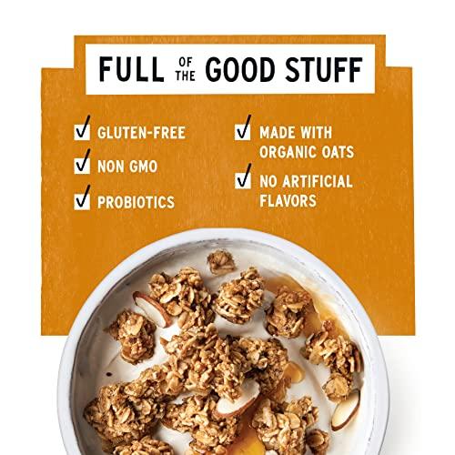 purely elizabeth. Purely Elizabeth, Honey Almond, Ancient Grain Granola with Probiotics, Gluten-Free (3 Ct, 8oz Bags)