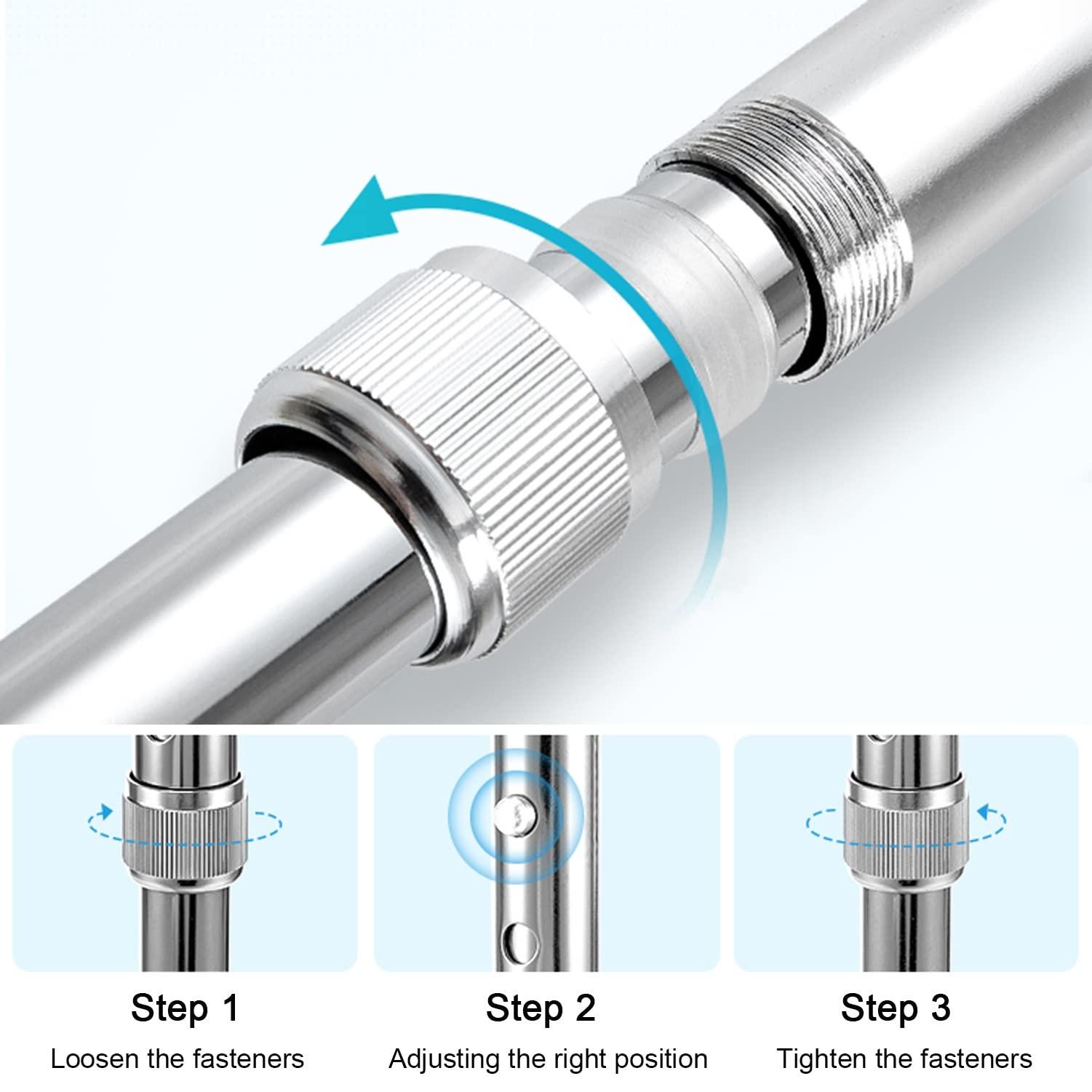 SEVEEZ SEVEEZ Quad Cane Height Adjustable Four-Legged Walking Stick Comfortable Handle Aluminium Lightweight Balance Walking Aid for Elderly