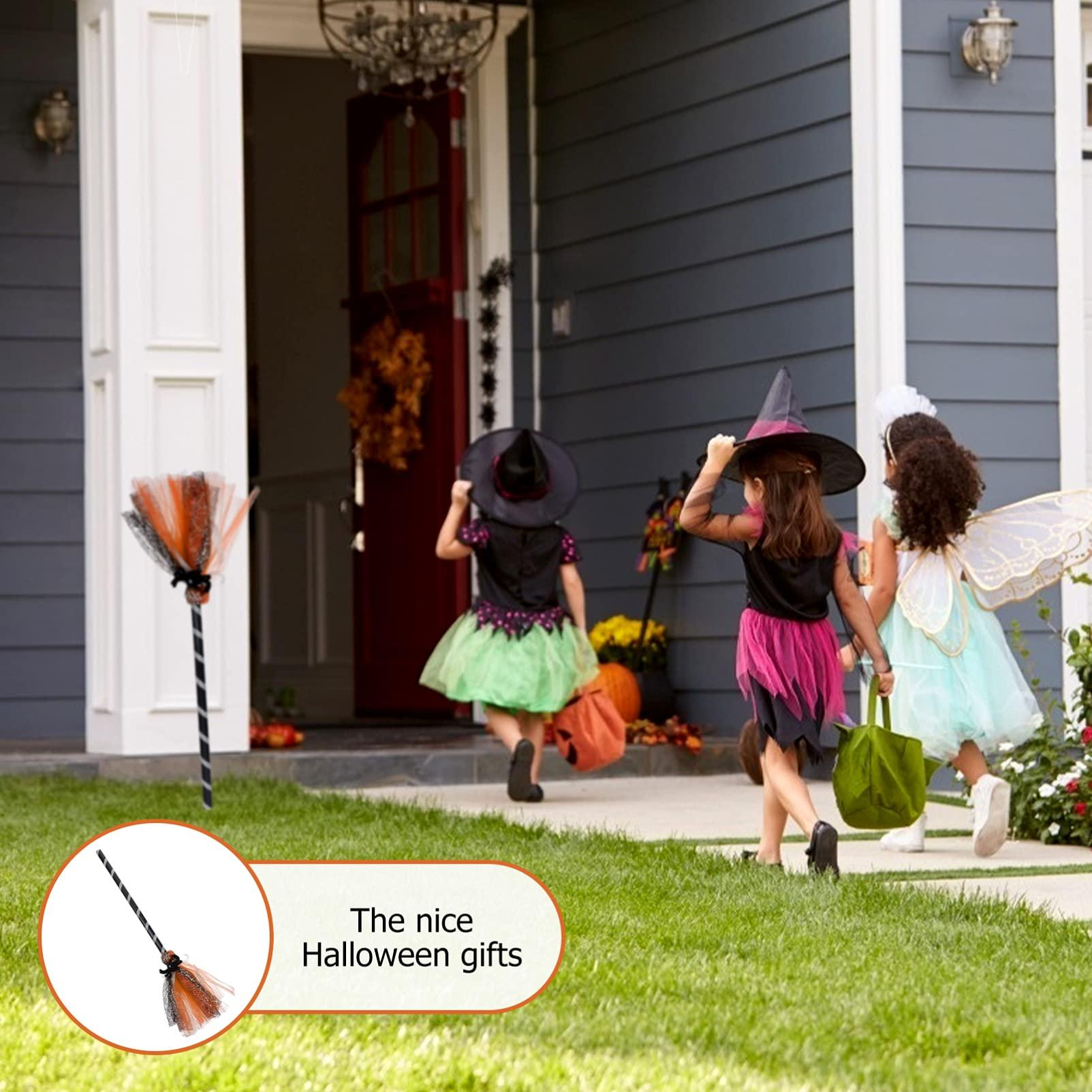 BESPORTBLE BESPORTBLE 1pc Wizard Broom Halloween Besom Broom Decoration Besom Prop Halloween Prop Broom Halloween Performance Prop Halloween Broom Witch Broom Party Prop Broom Ornament Besom for Party