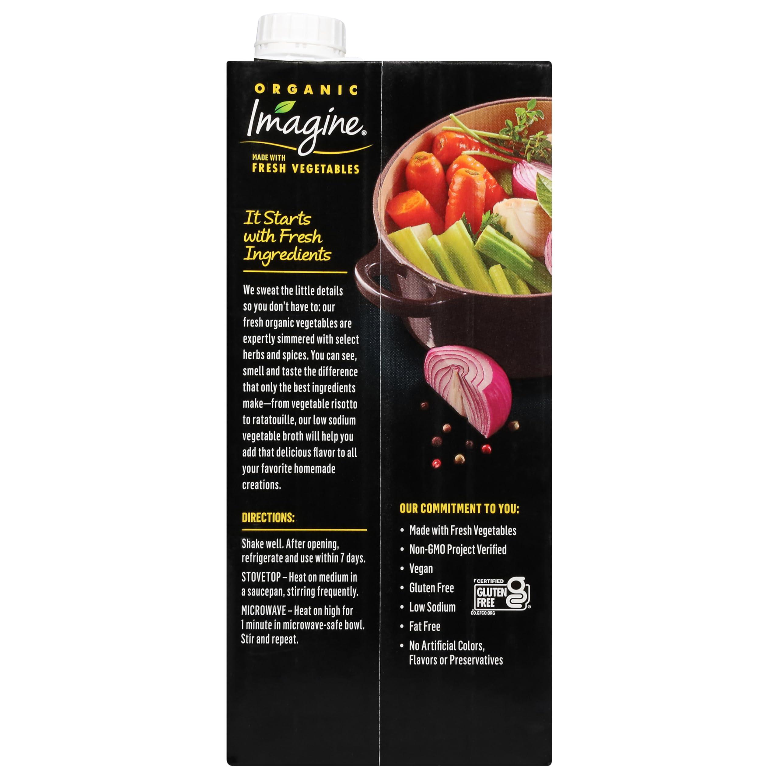 Imagine Imagine Low Sodium Organic Vegetable Broth 32oz