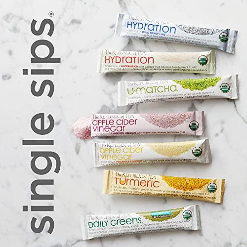 The Republic of Tea Republic Of Tea, Tea Acv Pineapple Coconut Single Sip Organic, 0.2 Ounce, 14 Count