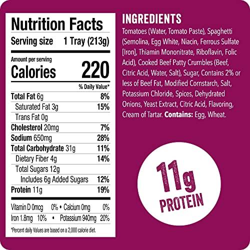 Compleats HORMEL COMPLEATS Spaghetti & Meat Sauce Microwave Tray, 7.5 oz. (7 Pack)