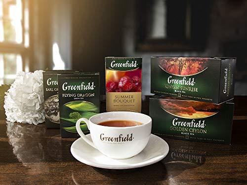 Greenfield Greenfield Summer Bouquet Herbal Tea Fruit & Herbal Collection 25 Teabags The Execptional Freshness Of Tea Is Guranteed By The Special Foil Sachet