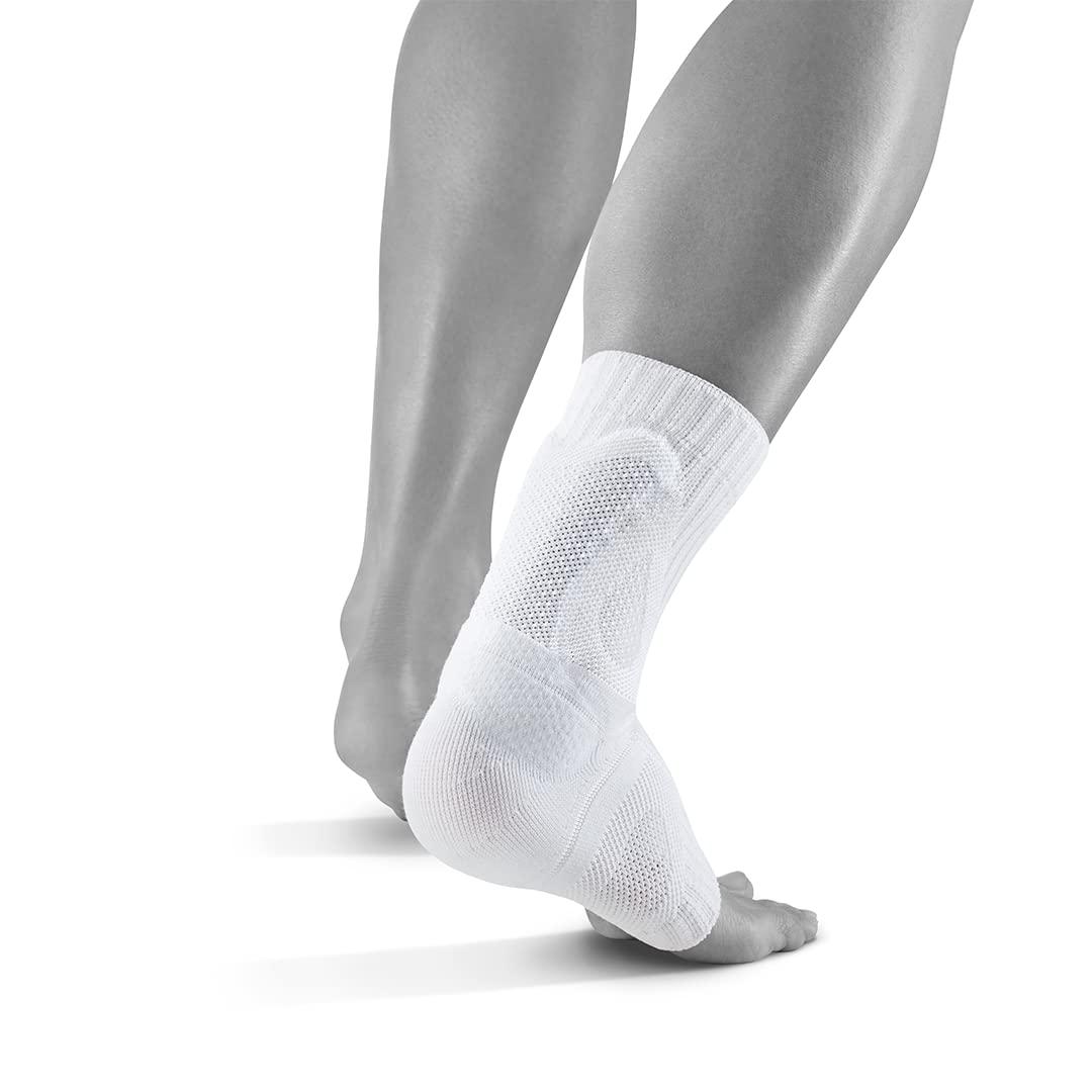 Bauerfeind Bauerfeind Sports Achilles Support - Relieves the achilles tendon while running, jumping, and moving - All White, Large