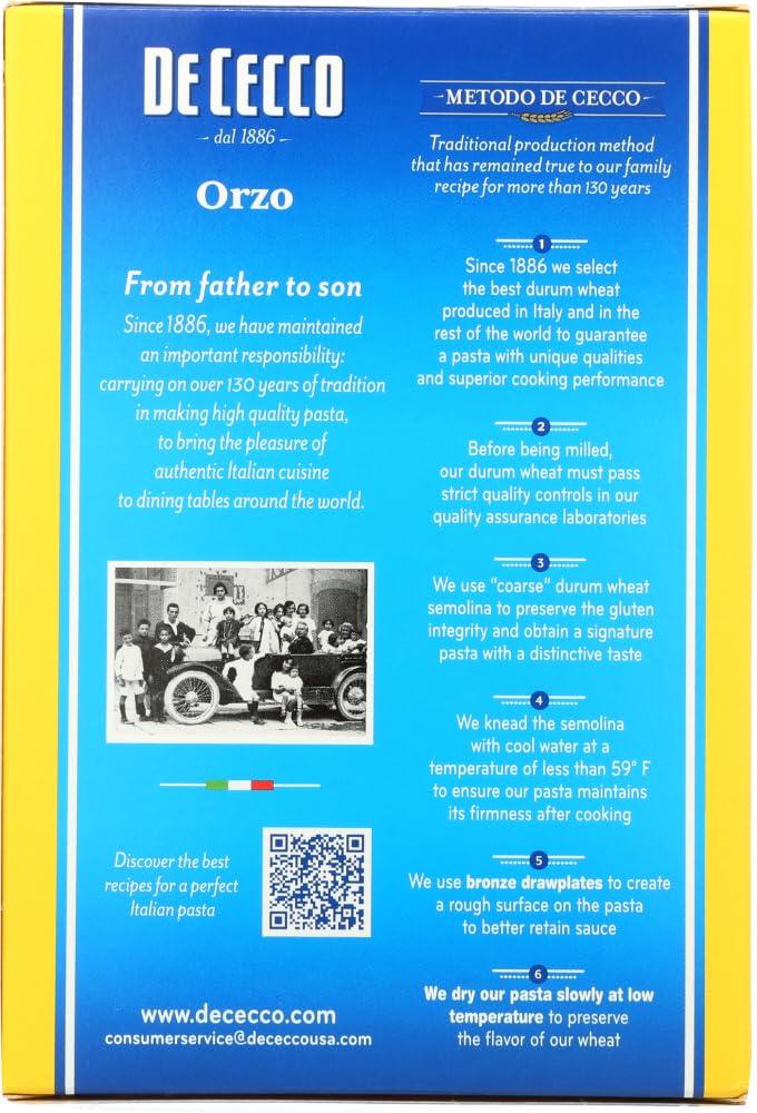 De Cecco DeCecco Pasta, Riso, 16-Ounce Boxes (Pack of 20)