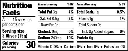 Mezzetta Mezzetta Pitted Italian Castelvetrano Olives | Non-GMO, Gluten Free, Keto | 8 Ounce Drained Weight Jar (Pack of 6)
