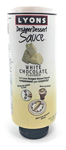 US Foodservice Lyons White Chocolate Designer Dessert Sauce Squeeze Bottle, 16 ounces