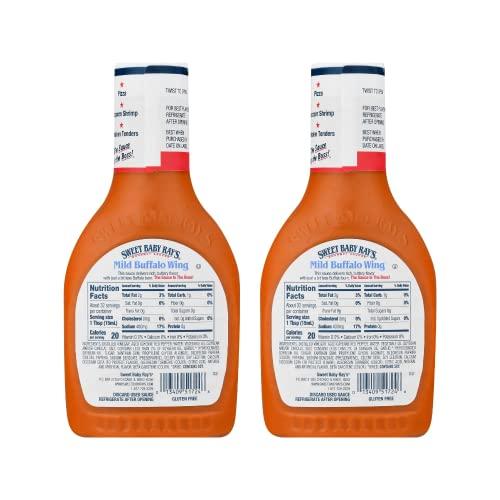 Sweet Baby Ray's Sweet Baby Ray's Wing Sauce, Mild Buffalo, 16 OZ (16 Ounce (Pack of 2))