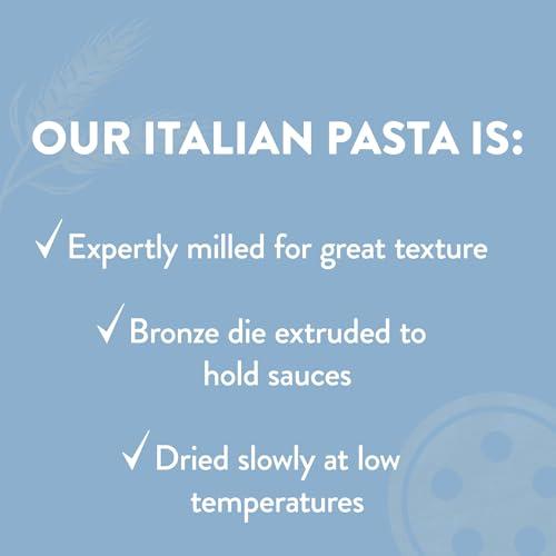 DeLallo DeLallo Thin Spaghetti Pasta, 1 Pound Bag, 4 Pack, Al Dente Texture, Made in Itay, Made with Durum Wheat Semolina Flour, Cooks in 9 Minutes, Non-GMO, Long Cut