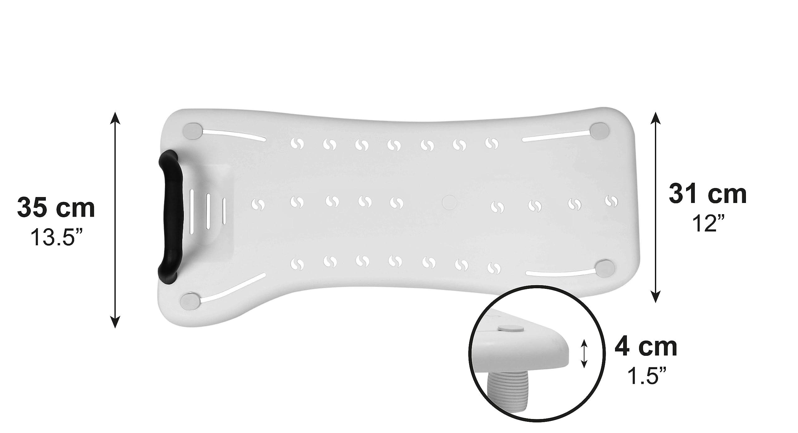 PEPE Mobility Pepe - Bathtub Bench with Handle, Transfer Bench, Bath Board for Adults