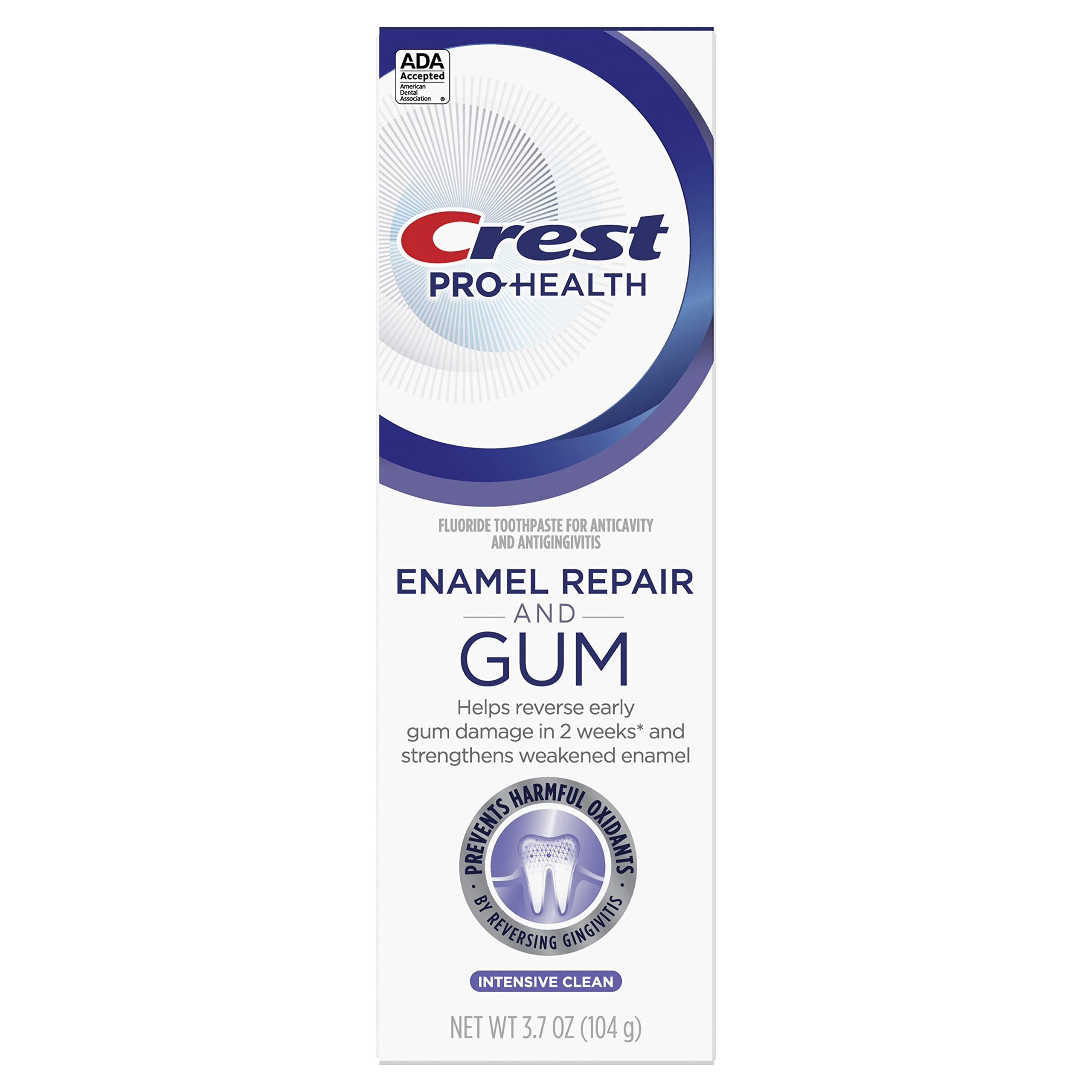 Crest Crest Pro-Health Gum and Enamel Repair Toothpaste, Intensive Clean, 3.7 oz