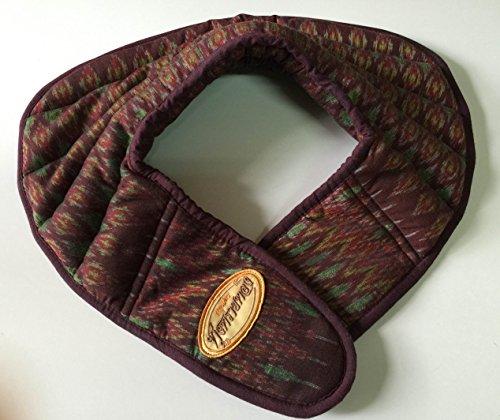 Tung Sai Thong Herbal Compress Comfort Hot Back Thai Silk (Shoulder-Back) Size 22” X 17” Weight 1000 G.