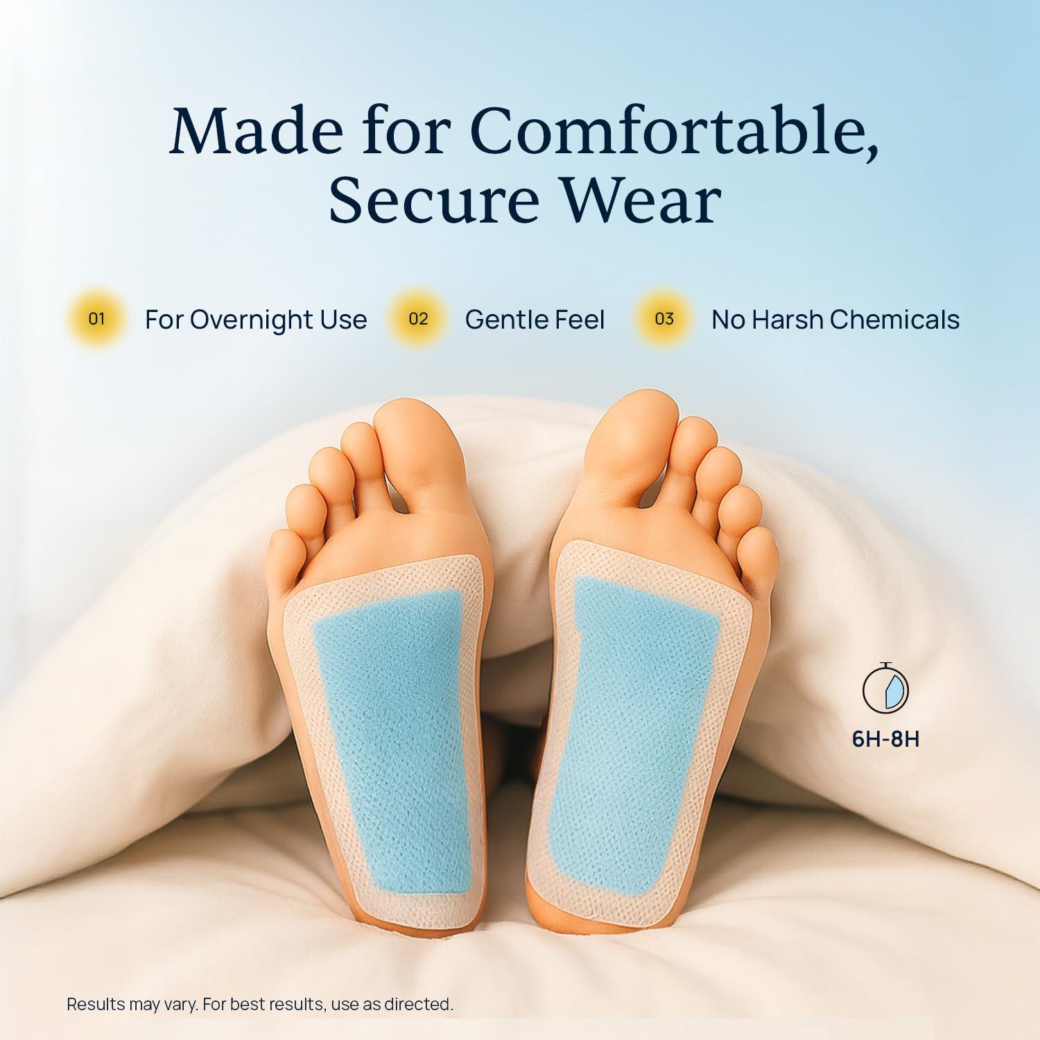 Simple Promise Simple Promise - Xitox Deep Cleansing Foot Pads - Rejuvenates Your Body for More Restful Sleep - Alleviates Tension - Contains Natural Herbal Ingredients - 30 Foot Pads
