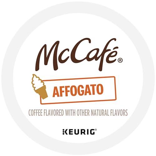 McCafe McCafe Affogato, Single Serve Keurig K-Cup Pods, Flavored Coffee, Limited Edition, 60-Count Box (6 Packs of 10)