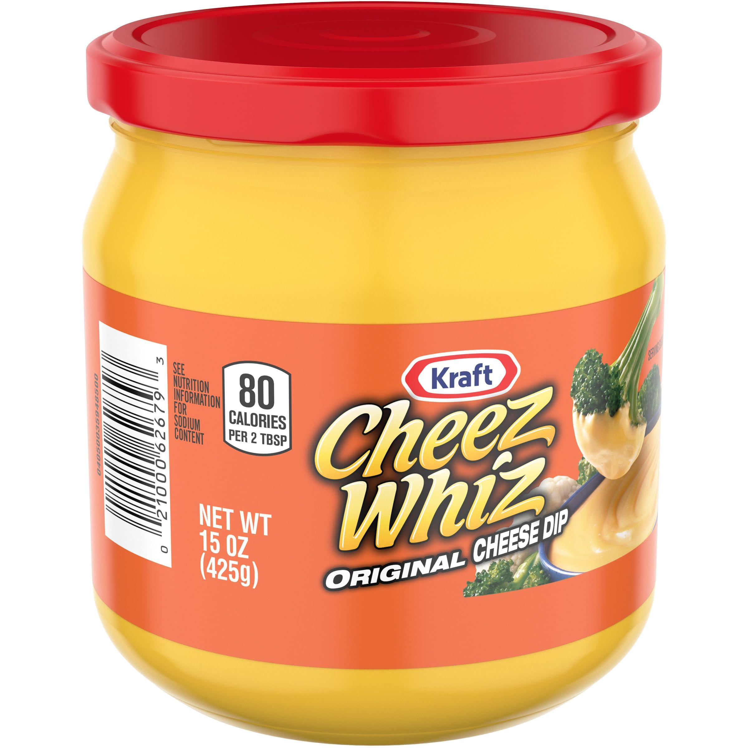 Cheez Whiz Cheez Whiz Original Cheese Dip, 15 oz Jar