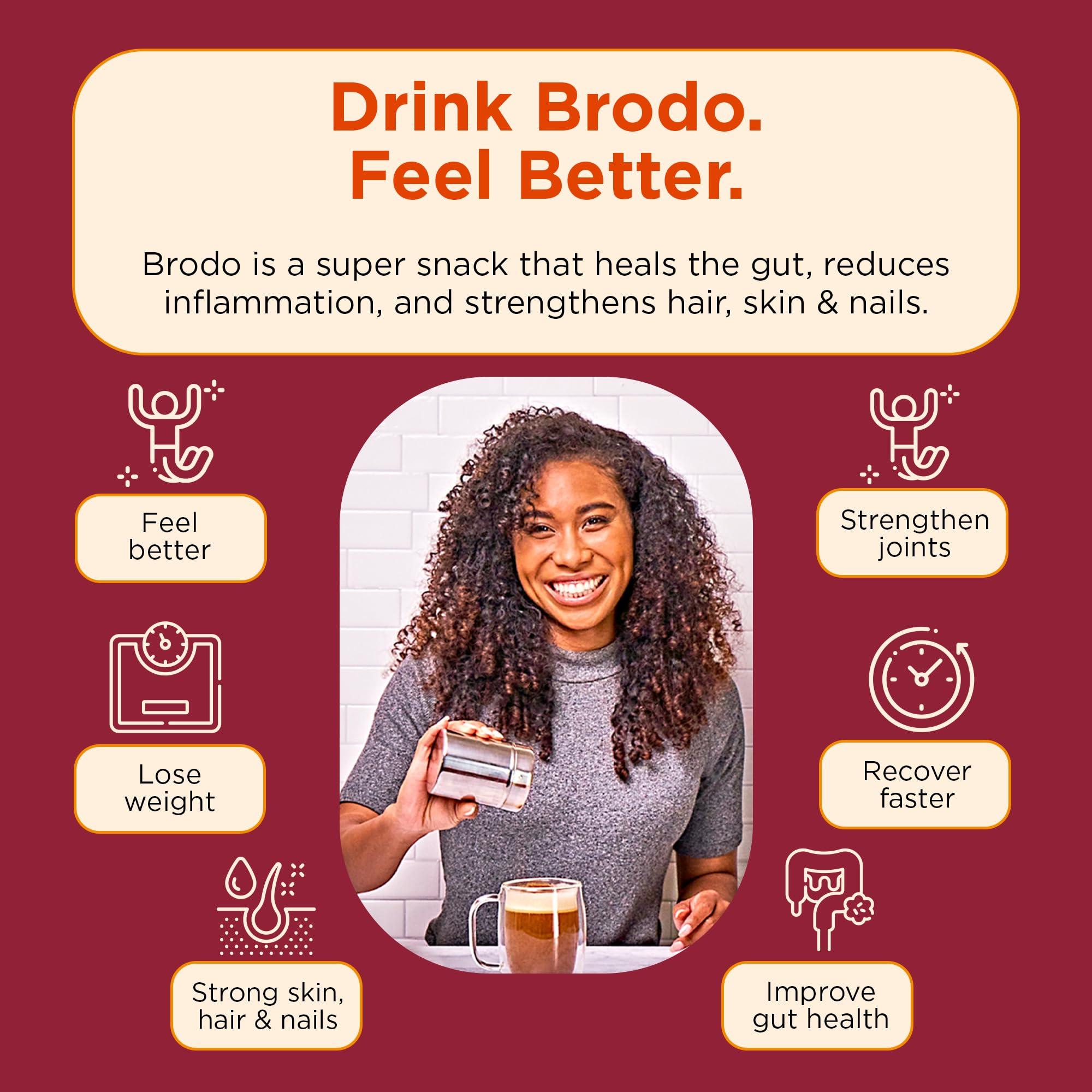 Brodo Brodo Chicken Broth (8.3 Ounce (Pack of 6), Organic Roasted Garlic & Chili)