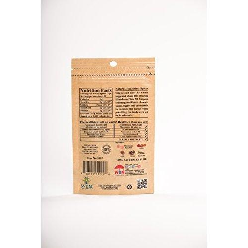 Himalayan Chef Himalayan Chef Pink Salt & All Purpose Seasoning Pouch, 1.06 Ounce, 100% Pure, Food Grade with 84 Trace Minerals | VEGAN Certified, Non-GMO (Pack of 12)