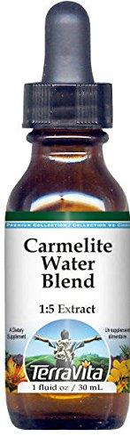 TerraVita Carmelite Water Blend Glycerite Liquid Extract (1:5) - No Flavor (1 oz, ZIN: 523716) - 2 Pack