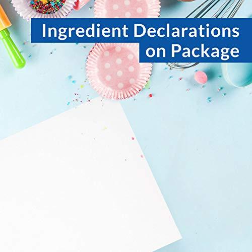 Oasis Supply O-Grade Edible Wafer Paper, Rectangle Rice Paper for Cake & Food Decorations, 8” x 11”, White, 100 Pack