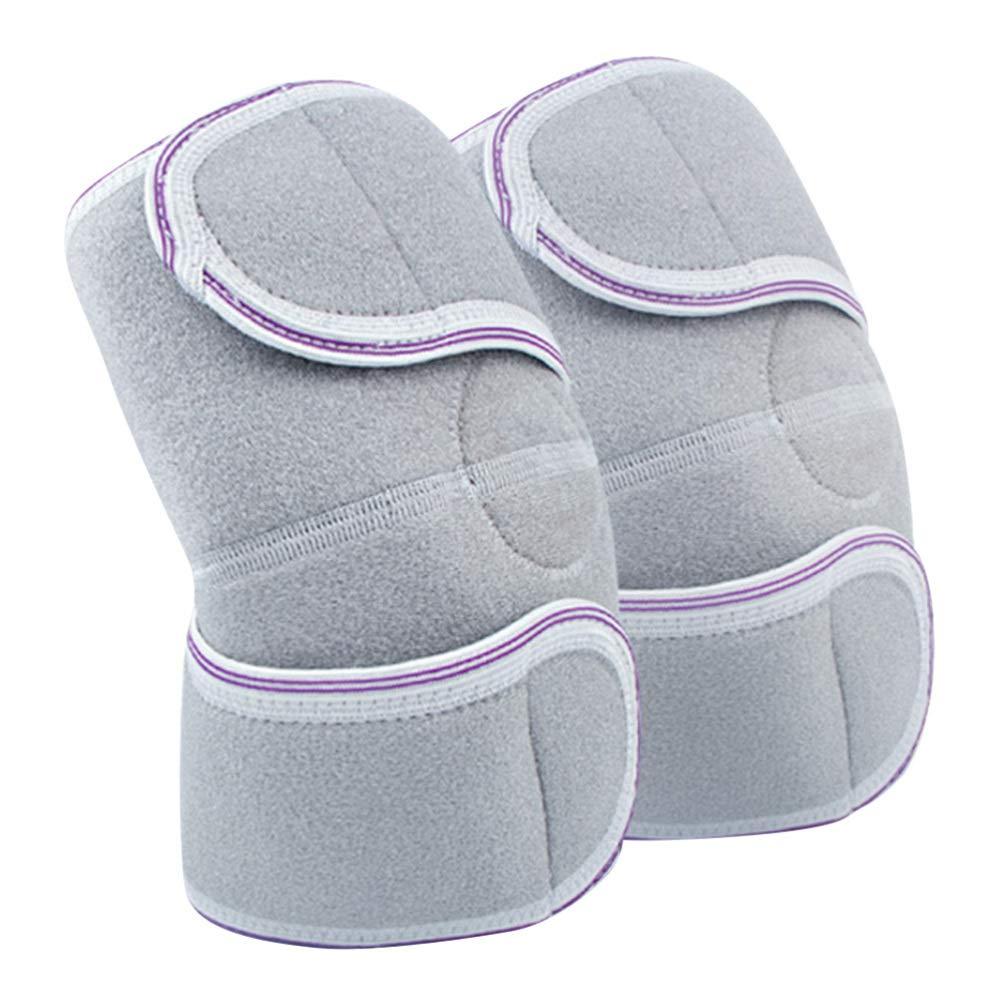 Healifty 1 Pair Heated Knee Brace Magnetic Knee Pad Knee Strap Self Heating Knee Pad Knee Warmer Thermal Knee Pad Megnetic Heating Knee Cover Bracket Knee Pads Plate Keep Warm