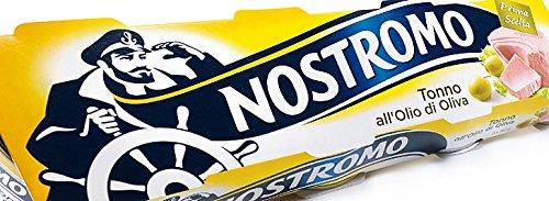 NOSTROMO Nostromo: Tuna Fish in Olive Oil Cans 2.8 Ounces Packages (Pack of 8) [ Italian Import ]