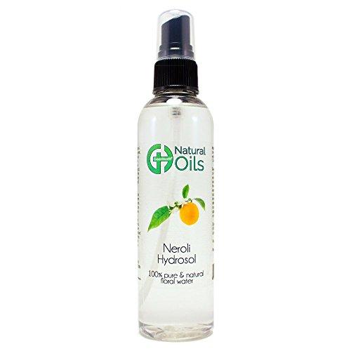 GreenHealth GreenHealth Neroli Hydrosol (Floral Water) - 4 fl oz Plastic Bottle w/Black Spray Cap - 100% natural