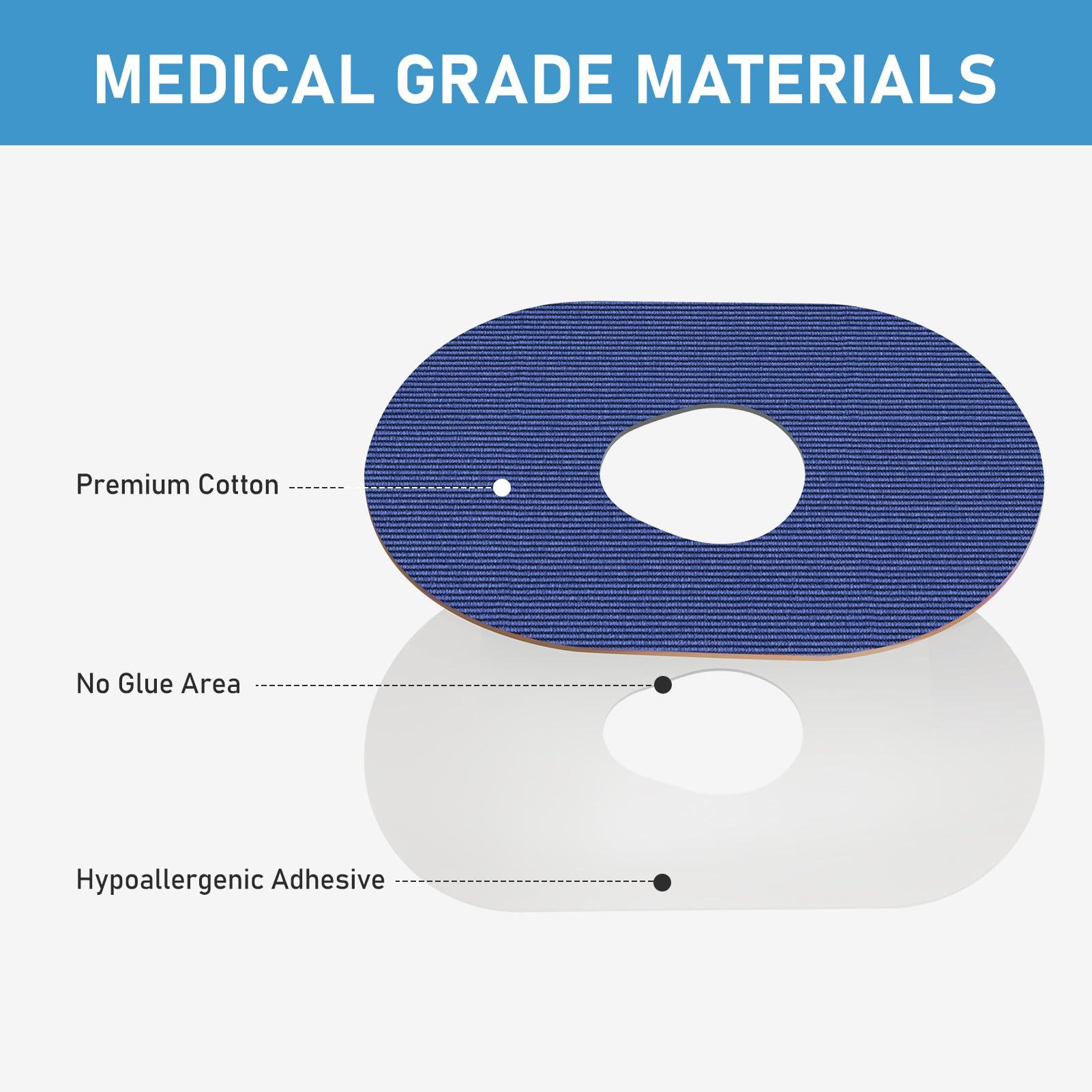 ANGTICS ANGTICS Dexcom G7 Adhesive Patches Waterproof, 30 Pack Multicolor Overpatch for Dexcom G7, Premium Transparent G7 Overlay Patches, Hypoallergenic & Skin-Friendly, Sensor is NOT Included