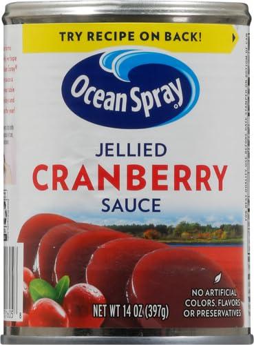 Ocean Spray Ocean Spray Cranberry Sauce, Jellied, 14 Fl Oz