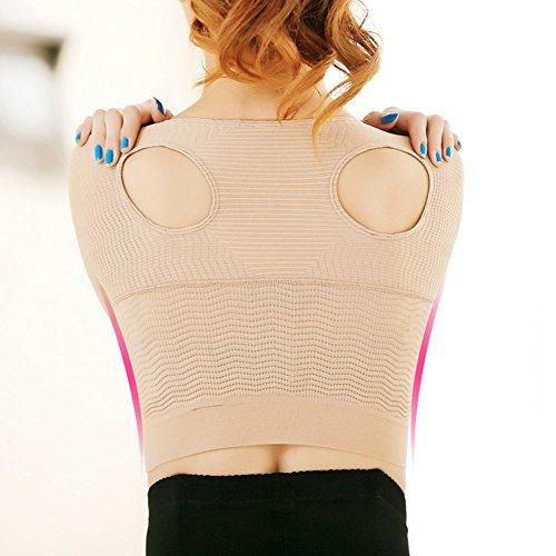 Ausom Ausom Womens Arm Shaper Slimmer Breast Chest Up Back Shoulder Shapers Support Wrap Correct Posture Corrector Humpback Prevent Shaperwear