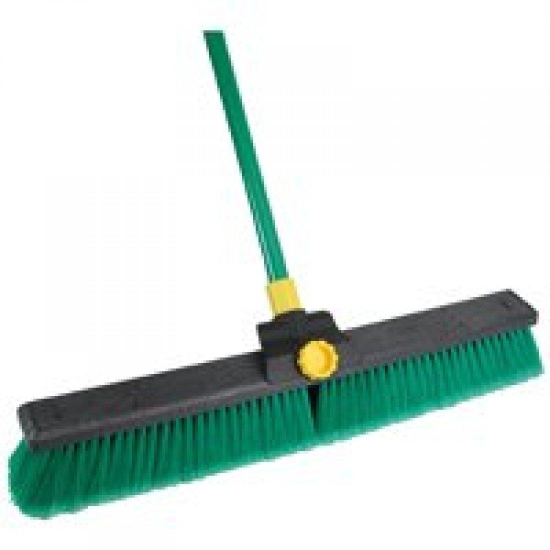 Quickie Quickie Broom Indoor/Outdoor, Smooth Surface Polypropylene 18 " 15/16 " Dia X 60 "