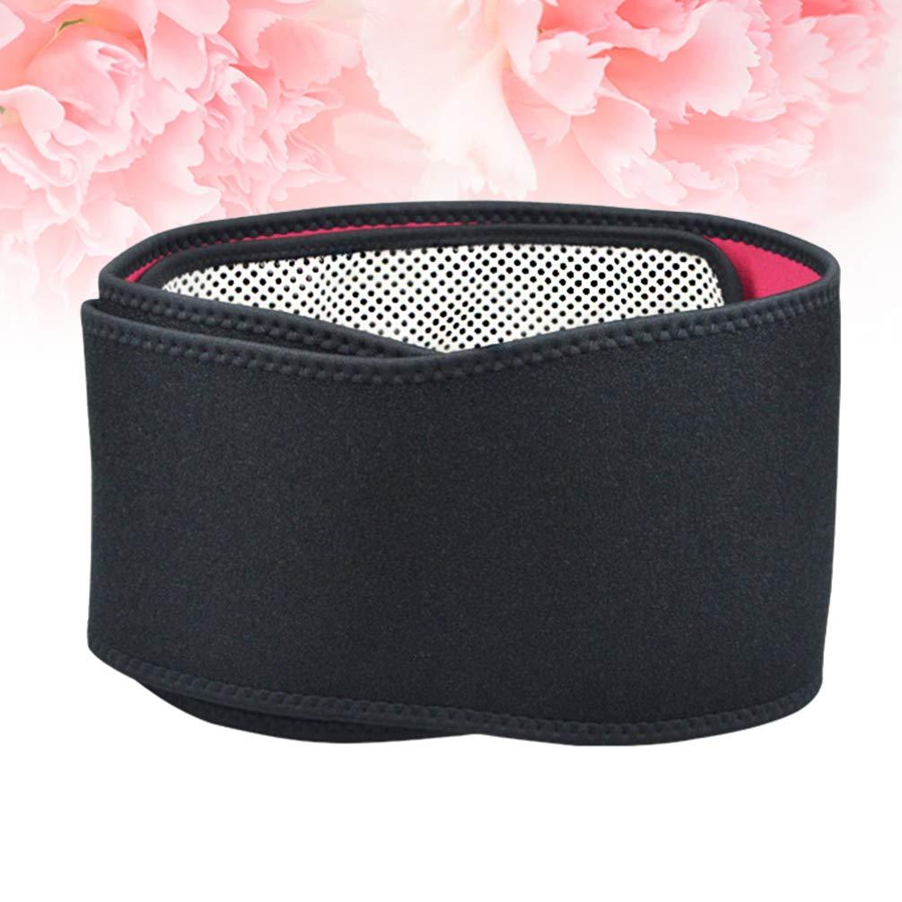 Healifty Pad Heating Infared Heating Heated Waist Brace Belt Lumbar Heating Wrap Massage Back for Abdominal Stomach Cramps Magnetic Magnetic Massaging Heating Mount