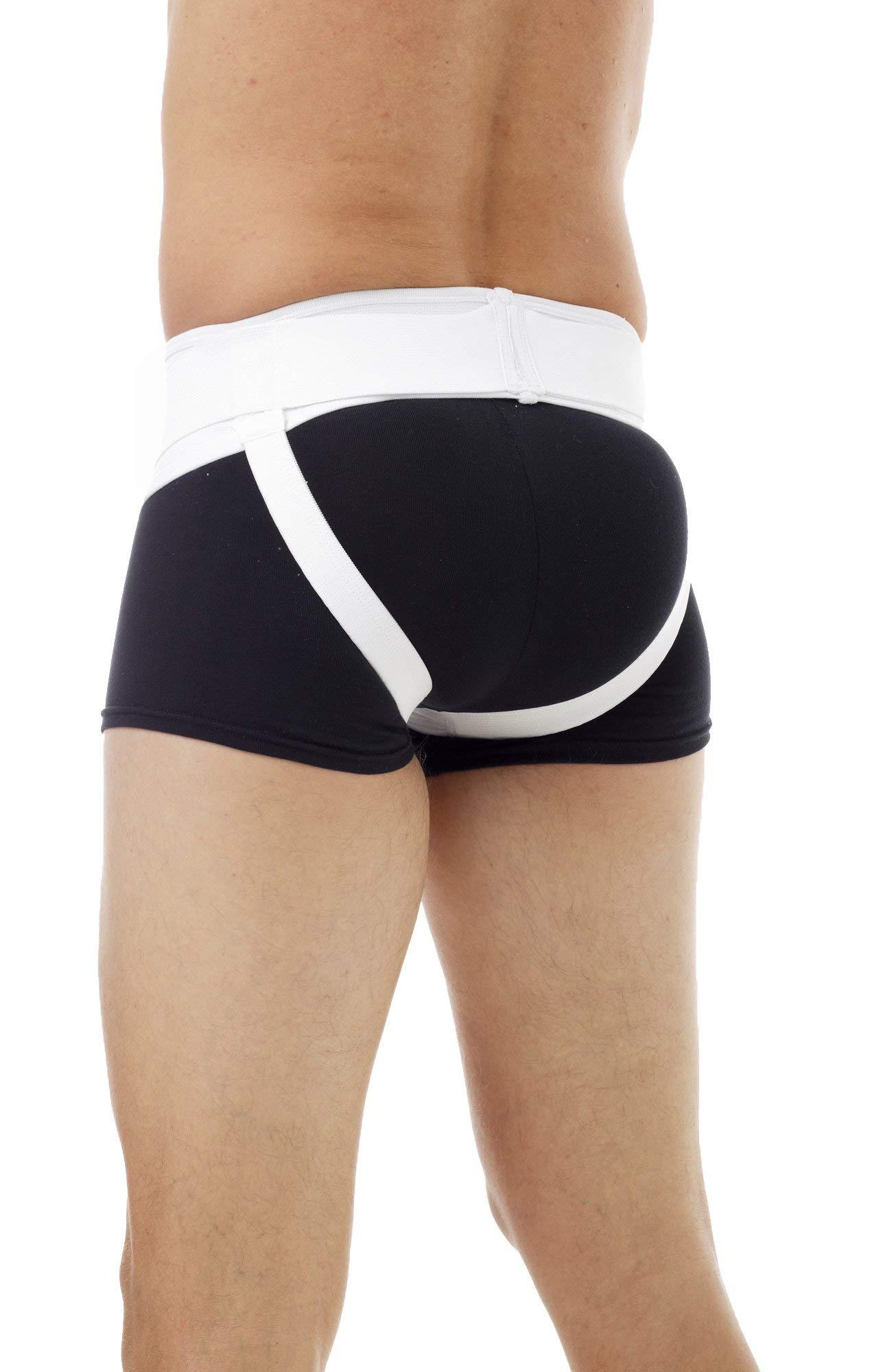 Underworks Underworks Inguinal Hernia Support Brace XLarge 41-44 Waist White