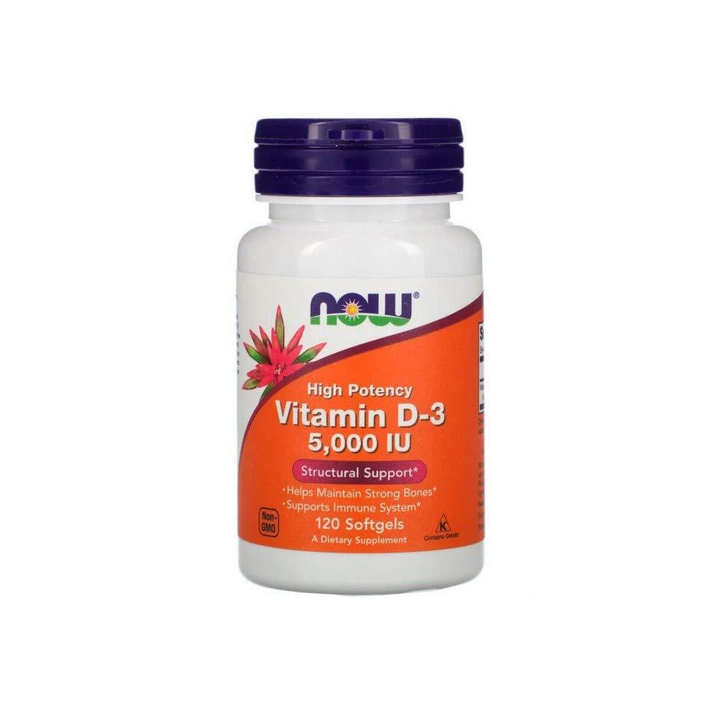 Now Foods Vitamin D-3, 2000 IU - 120 softgels by NOW Foods