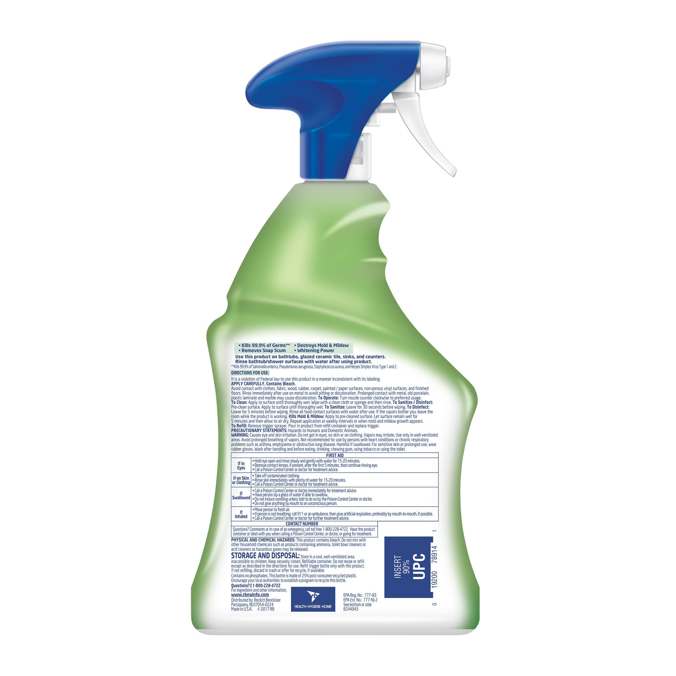 Lysol Lysol All Purpose Cleaner with Bleach, 32 Ounce (Pack of 2)