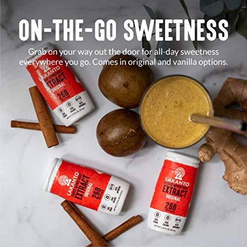 Lakanto Lakanto Liquid Monkfruit Extract Drops - Zero Calorie, Zero Sugar, Keto Drink Sweetener, Sugar Substitute, On the Go, Tea, Coffee, Water, Smoothies, Other Drinks (Original - 1.76 Fl Oz - Pack of 2)