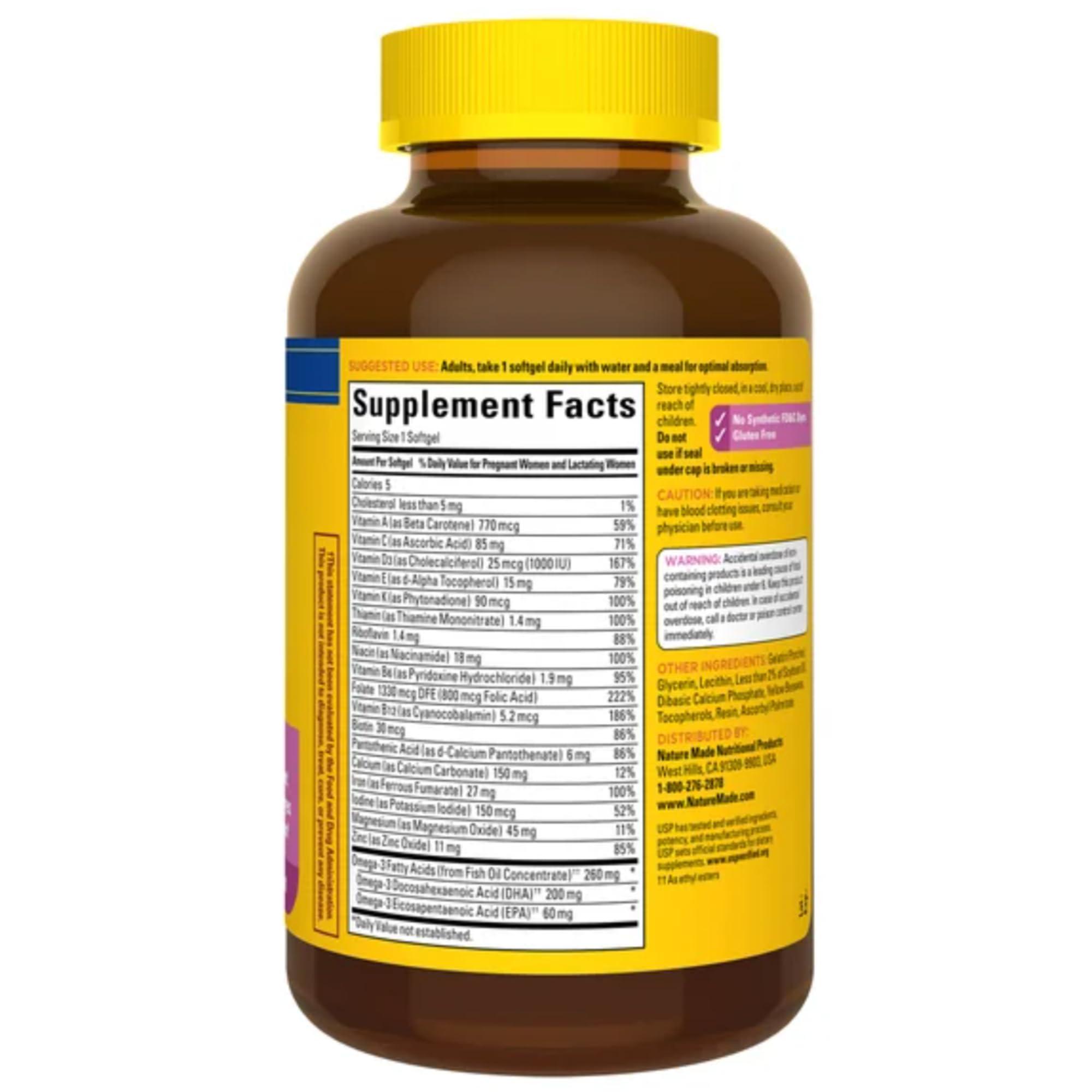 Nature Made Nature Made Prenatal + DHA 200 mg Softgels (.150 Count)