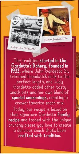 Gardetto\'s Gardetto\'s Snack Mix, Original Recipe, Multipack Snack Bags, 1.75 oz, 10 ct (Pack of 2)