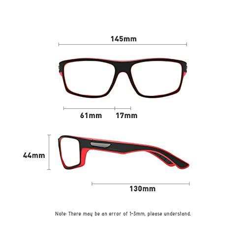 willochra Wraparound full lens Safety Glasses with Readers photochromic Sport Magnifying Safety Reading Goggles for Men Women (black, 0, multiplier_x)