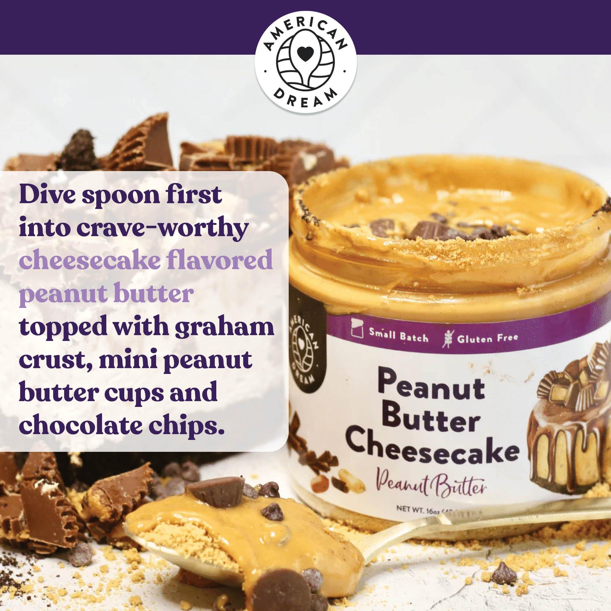 American Dream American Dream Nut Butter Gluten-Free Peanut Butter Cheesecake Peanut Butter