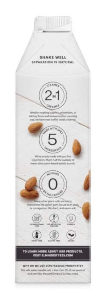 Elmhurst ELMHURST Barista Almond Milk, 946 ML