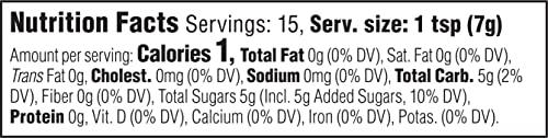 Keystone Pantry Keystone Pantry Vanilla Caramel Flavored Syrup 1 pint bottle Natural Sweetener Low Sugar Gluten Free Vegan GMO Free Kosher-parve
