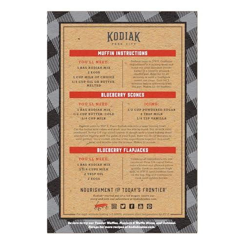 Kodiak Cakes Kodiak Cakes Muffin Mix, Blueberry, 14 Ounce, Pack of 6
