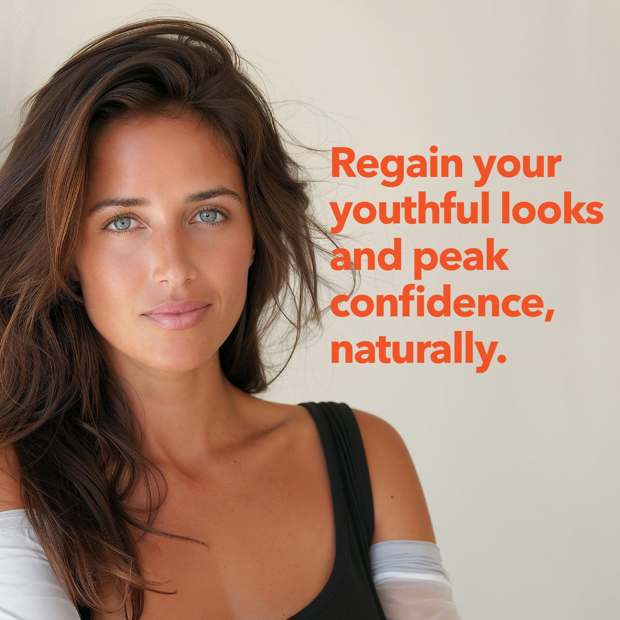 HairSmart HairSmart H5 Grow+ Hair Vitamin Supplement  Biotin, Ayurvedic Herbs & 5 Nutrient Groups for Hair Growth, Density & Strength | Best Hair Growth Supplement for Men and Women